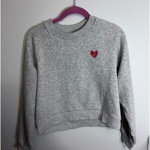 Grey crewneck